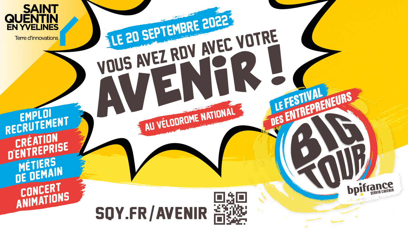 Le 20 septembre, vous avez rdv avec votre avenir à Saint-Quentin-en-Yvelines !