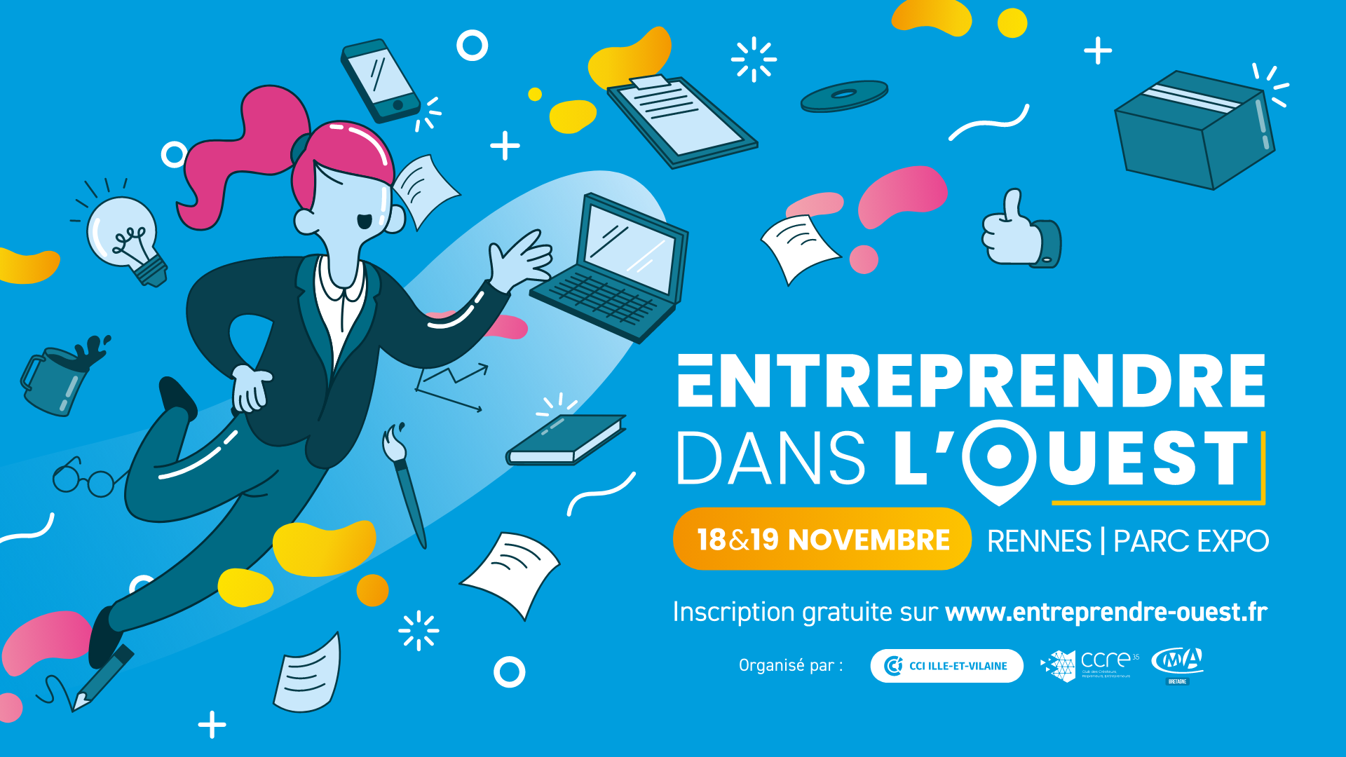 Envie de créer ou de développer son entreprise en Bretagne : le rendez-vous incontournable des entrepreneurs bretons
