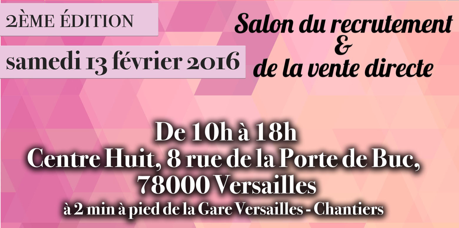 La 2ème édition du Salon de la vente directe se déroulera à Versailles en février prochain