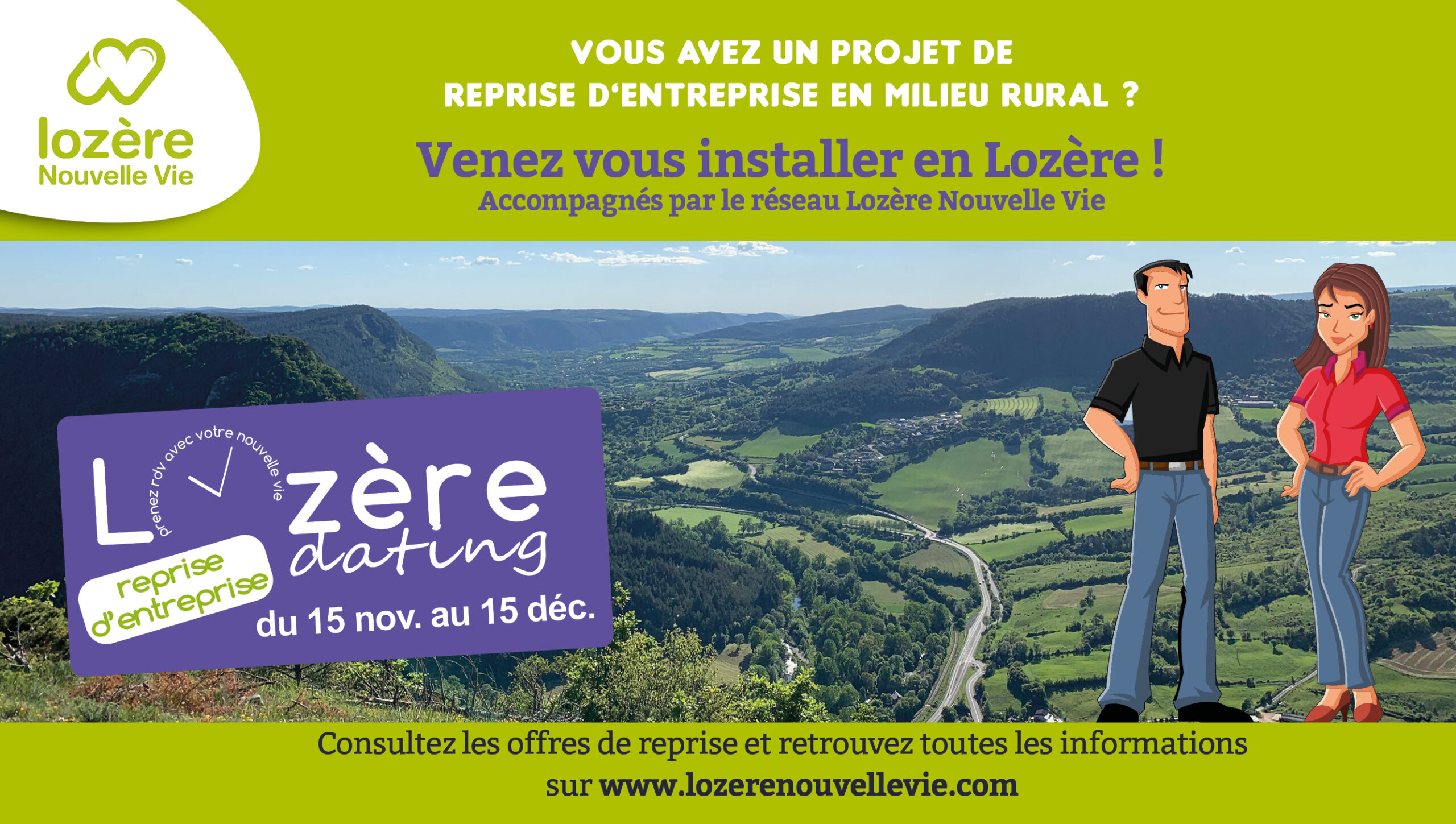 La Lozère accueille les repreneurs d’entreprise