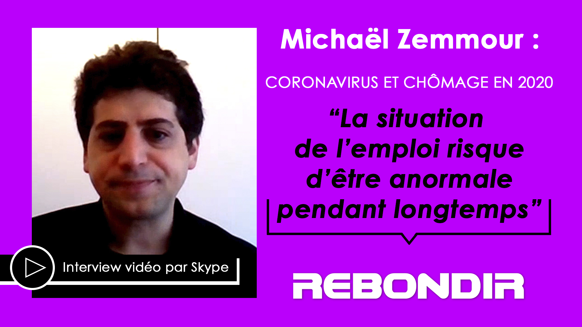 Coronavirus et chômage en 2020 : “la situation de l’emploi risque d’être anormale pendant longtemps”