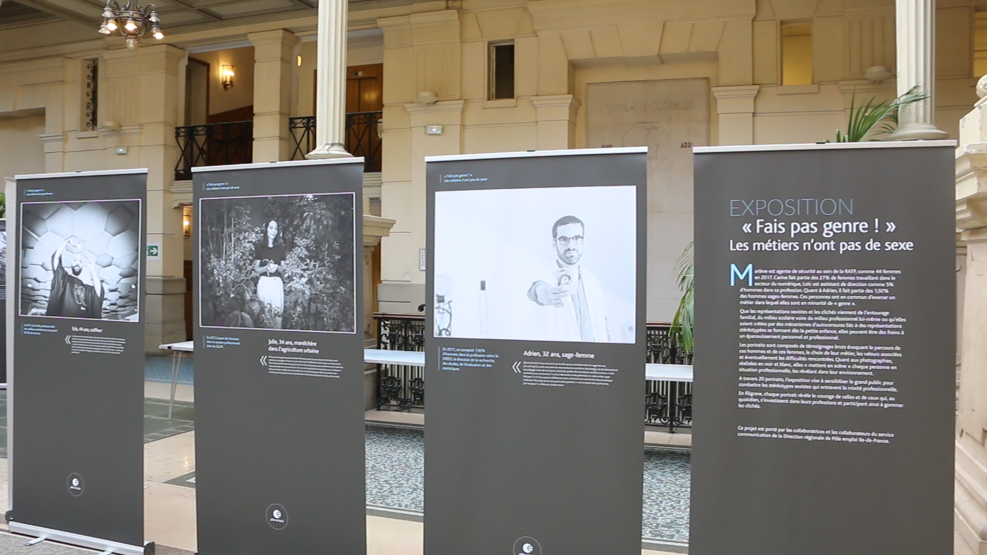 “Fais pas genre ! ”, une expo Pôle emploi pour lutter contre les stéréotypes